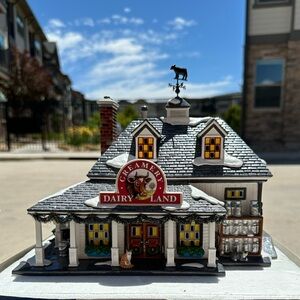 Department 56 The Original Snow Village Dairy Land Creamery